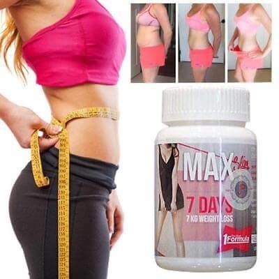 Max Slim Capsule 7 Days Weight Loss Slimming Thailand