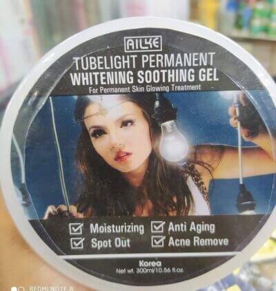 ALIKE Tubelight permanent whitening soothing gel - 300ml