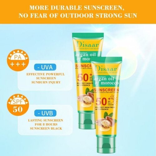 sunscreen with argan oil