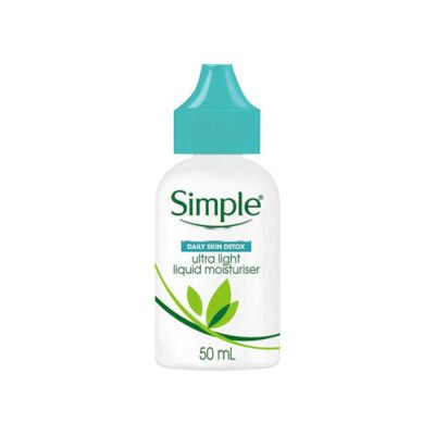 simple daily skin detox ultra light liquid moisturiser