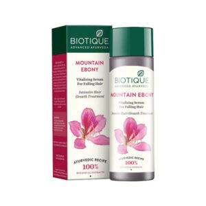 biotique bio mountain ebony vitalizing serum–best serum for intensive hair growth in india