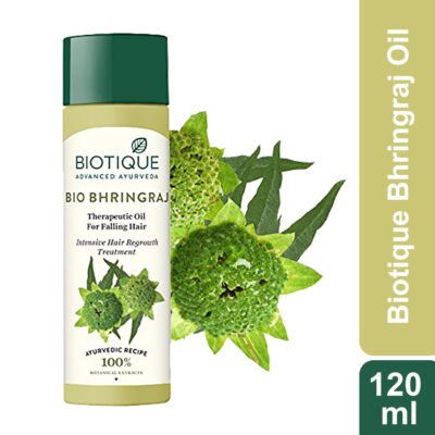 Biotique Bio Bhringraj Fresh Growth Therapeutic Oil 120ml