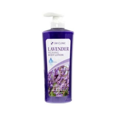 3W clinic relaxing body lotion lavender