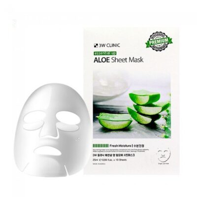 3W Clinic Essential Up Aloe Sheet Mask Price in Bangladesh