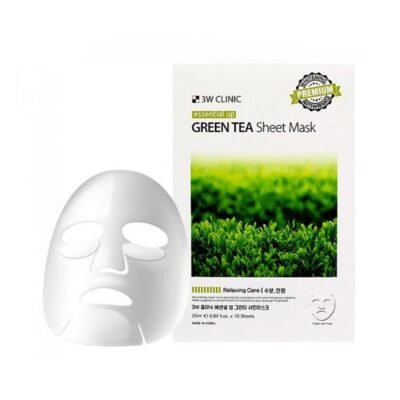 3W Clinic Essential Up Green Tea Sheet Mask Price in Bangladesh