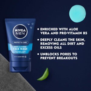 NIVEA MEN Protect & Care Deep Cleaning Face Wash Price in BD