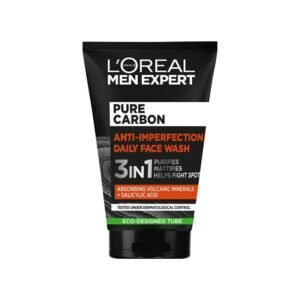 L’Oreal Men Expert Pure Carbon Anti Imperfection 3 in 1 Daily Face Wash Price in BD