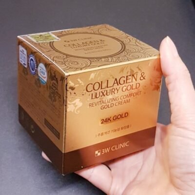 3W Clinic Collagen And Luxury Gold Cream 2