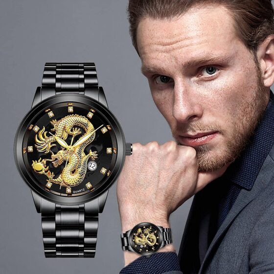 FNGEEN Dragon Quartz Watch Price in Bangladesh