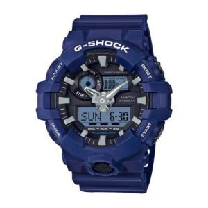 Casio G-Shock Analog-Digital Blue Dial Mens Watch – GA-700-2ADR