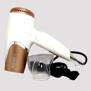 Kemei KM 6832 Essential DryCare Foldable Hair Dryer for Women