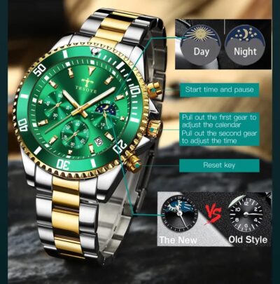 Wristwatch Professional Sports Waterproof Luxury Quartz Watches Men In Bulk TRSOYE