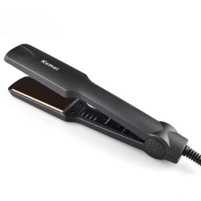 Kemei KM-329 Professional Electronic Hair Straightener (Black)