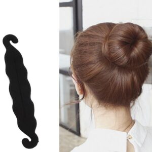 Magic Sponge Clip Foam Donut Hair Styling Bun Curler Tool Maker