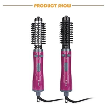Kemei Hot Air Styler Electric Hair Curler Brush Km-8000