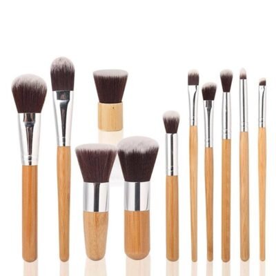 Groome Make Up Brush set ( Bamboo)