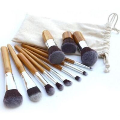 Bamboo Makeup Brush - multicolor 1