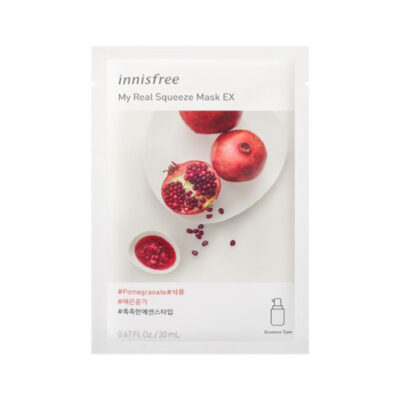 Innisfree My Real Squeeze Mask Ex [Pomegranate] 1