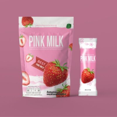 Baby pink Milk Juice 1