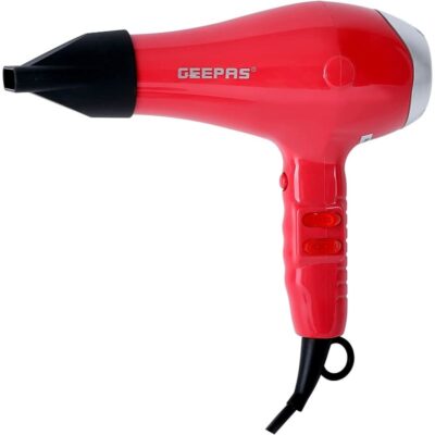 GEEPAS RED HAIR DRYER 1500W - GH8078 1