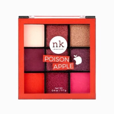 Nicka K Nine Color Eyeshadow Palette Poison Apple 1