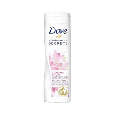 Dove Nourishing Secrets Glowing Ritual Body Lotion (with lotus flower extract and rice milk ) 400ml 1
