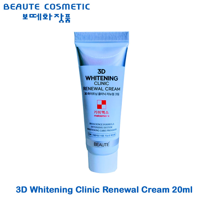 3D whitening clinic renewal cream 20ml Price in Bangladesh