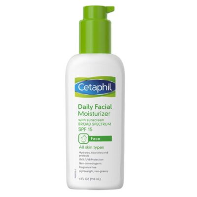 Cetaphil Daily Facial Moisturizer with Sunscreen SPF 15 118ml (Canada)