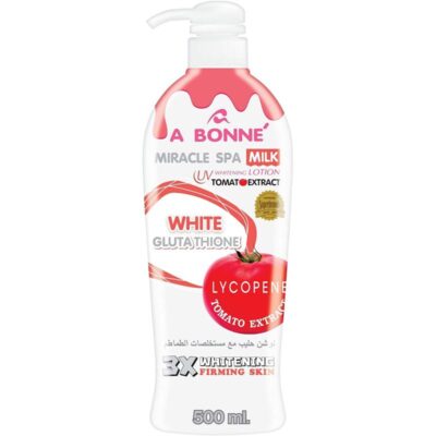 A BONNE Miracle Spa Milk Tomato Extract Mixed UV Whitening Lotion 500ml 1