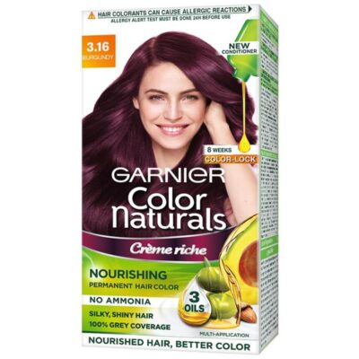 Garnier Color Naturals Nourshing Hair Color Cream 30+35g Burgundy 1
