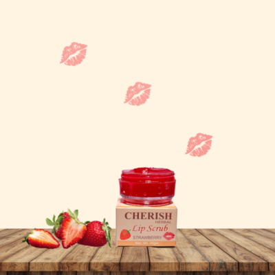 Cherish Herbal Strawberry Lip Scrub (35gm) 1