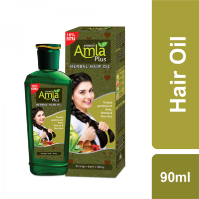 Emami Amla Plus Herbal Hair Oil (90ml) 1