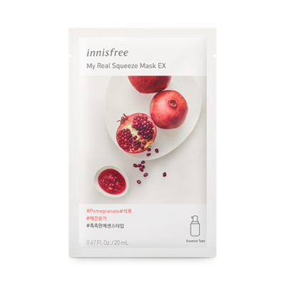 INNISFREE My Real Squeeze Mask EX [Pomegranate]-20ml 1