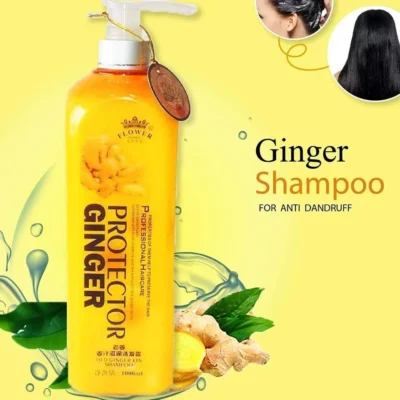 Protector Ginger Shampoo for Anti Dandruff - 1000ml