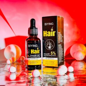 Unoxidil Hair Nourishing Serum is designed to promote hair growth, improve hair texture, and enhance follicle vitality. Its key benefits include: Stimulates Hair Growth: Formulated to activate hair follicles, encouraging new hair development. Strengthens Hair: Helps to fortify existing strands, reducing breakage and improving overall resilience. Improves Scalp Health: Nourishes the scalp, creating a healthier environment for hair growth. Moisturizes and Conditions: Provides essential hydration and nutrients, resulting in softer, more manageable hair. Reduces Hair Thinning: Aims to minimize hair loss by promoting thicker, fuller hair. This serum is ideal for individuals looking to revitali ze their hair and combat thinning.