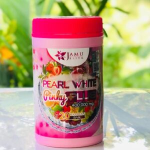 Jamu jelita pearl white price in Bangladesh  Reveal your inner radiance with Jamu Jelita Pearl White Pinky Plus Collagen, a specially formulated supplement that enhances your skin’s natural brightness and delivers a healthy, pinkish glow. Infused with potent collagen and other natural ingredients, this product supports youthful, vibrant skin. Product Details Premium Collagen: Packed with collagen peptides that boost skin elasticity and hydration, helping to reduce the appearance of fine lines and wrinkles. Skin Whitening: Formulated to brighten your complexion and even out skin tone, leaving your skin looking luminous and clear. Pinky Glow: Enhances a natural pinkish glow, giving your skin a healthy, rosy appearance. Natural Ingredients: Made with safe and natural ingredients that are gentle on all skin types. Benefits of Jamu Jelita Pearl White Pinky Plus Collagen: Promotes a brighter, more even skin tone. Enhances skin’s natural pinkish glow. Firms and hydrates the skin for a youthful look. Fights the visible signs of aging, such as fine lines and wrinkles. Contains natural ingredients, suitable for all skin types. How to Use: Take one scoop of Jamu Jelita Pearl White Pinky Plus Collagen daily, mixed with water or your favorite beverage. For optimal results, use consistently as part of your daily skincare routine. Consult with a healthcare professional before starting any new supplement regimen.