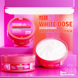 white dose whiting facepack price in Bangladesh Reveal your skin’s natural radiance with the White Dose Whitening Face Pack, a powerful blend of skin-brightening and nourishing ingredients designed to give you a visibly fairer, clearer, and more luminous complexion. This rejuvenating face pack helps reduce dark spots, pigmentation, and uneven skin tone, leaving your skin soft, smooth, and glowing after every use. Key Benefits: Brightens dull and tired skin Helps reduce pigmentation and dark spots Improves skin tone and texture Hydrates and revitalizes the skin Suitable for all skin types Key Ingredients: Niacinamide: Fades dark spots and evens out skin tone Licorice Extract: Natural skin brightener with soothing properties Kaolin Clay: Detoxifies and gently exfoliates Vitamin C: Boosts radiance and reduces signs of aging How to Use: Cleanse your face thoroughly and pat dry. Apply a generous layer of the face pack evenly, avoiding the eye and lip areas. Leave on for 10–15 minutes or until dry. Rinse off with lukewarm water and pat dry. Use 2–3 times a week for best results.